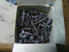 8 x Vintage 3/8" BSW x 1-1/2"