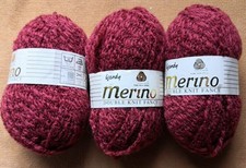 WENDY DK Merino Fancy (3 x 50 g) in Reddish Brown