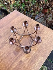 Vintage MCM 6 Arm Copper /