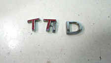 SAAB 9-3 93 Badge Letters Rear Emblem   GENUINE SAAB BADGES