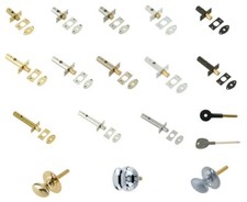 Door Rack Bolt Mortice Dead Lock - Star Key - Extra Security - Various Finishes
