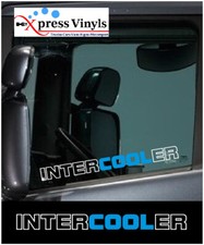Intercooler truck window - x2,