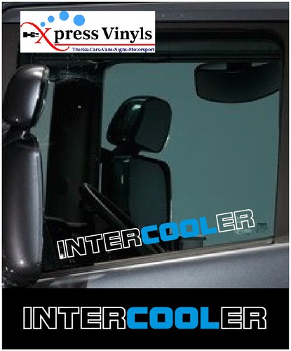 Intercooler truck window - intercooler,