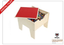 Complete digital plans + Assembly Manual to make a Lego Table from scratch - pdf