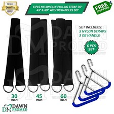 6 Pcs Nylon Calf Pulling Strap