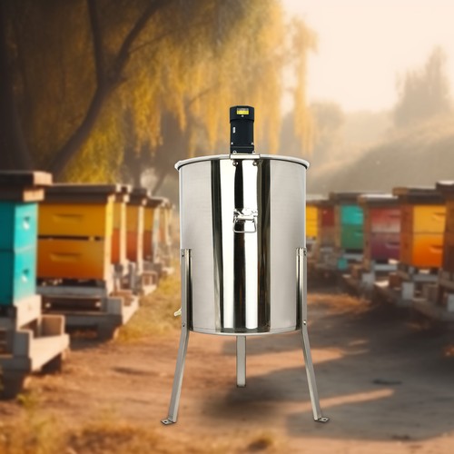 Electric frame honey - frame,
