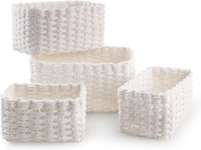 Wicker Basket,  Set of 4 Small