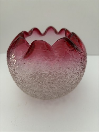 Victorian cranberry overshot - victorian,