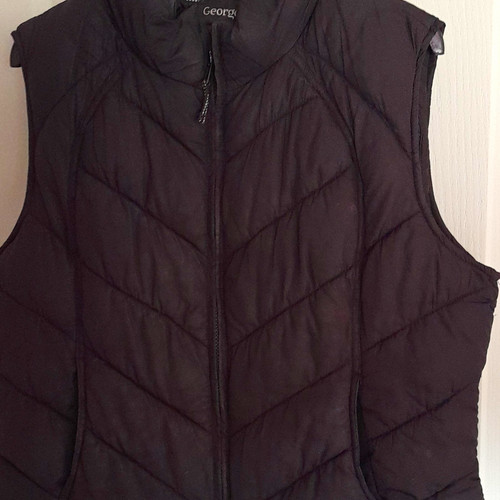 George women black quilted - george,