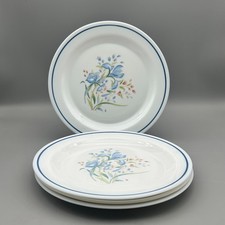 Pyrex Blue Iris Dessert /