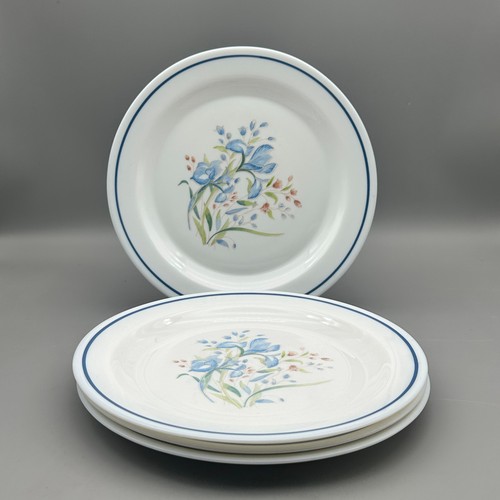 Pyrex blue iris dessert - pyrex,