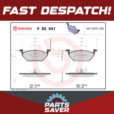 Brake Pads Set fits SEAT LEON