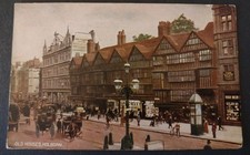 Vintage Postcard, Old Houses