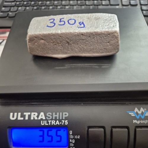 Aluminium ingot 350 - 350, made