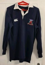 SCOTLAND RUGBY UNION SHIRT JERSEY CANTERBURY SIZE M LONG SLEEVE SRU SCOTTISH