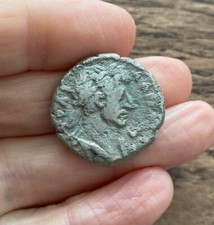 ROMAN. HADRIAN (117-138 A.D) TETRADRACHM OF ALEXANDRIA, EGYPT. CANOPUS OF OSIRIS