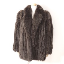 Real Blue Fox Fur Dyed Luxury