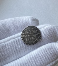 Silver Hammered Penny Scottish
