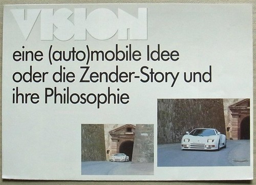 Zender vision iii concept - vision, car