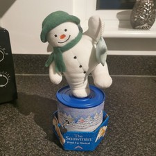 The Snowman Raymond Briggs Moving and Musical Plush Soft Toy