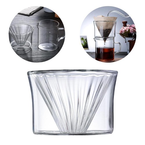 Simple coffee filter - filter, glass
