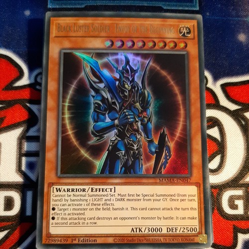 Yugioh ultra rare black luster - yugioh,