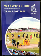2000 WARWICKSHIRE COUNTY CRICKET CLUB & BOARD Yearbook, Excellent!