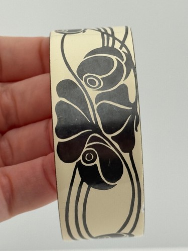 Vintage enamel rose - rose, flower