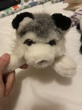 Vintage Siberian Husky Plush