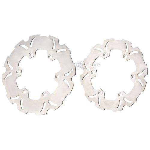 Front rear brake rotors - front,