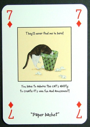 Playing card magnificent - x,