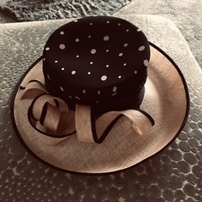 Jacques Vert Polka Dot Hat 