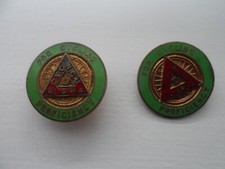 For Cycling Proficiency   Enamel Badges  x2