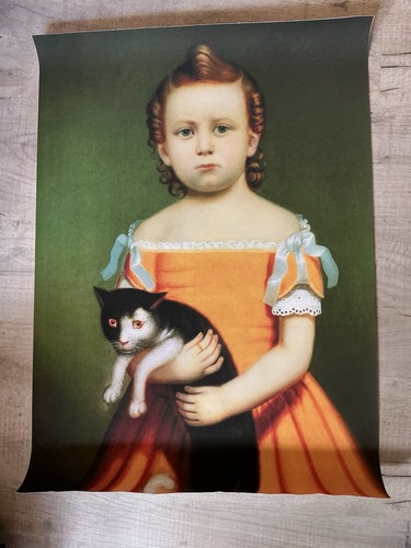 Primitive folk art - primitive, /cat