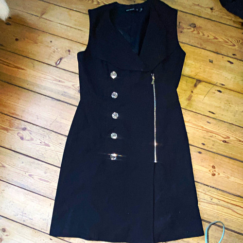 Karen millen black sleeveless - black,