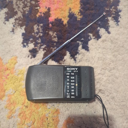 Sony icf portable - portable, am/fm