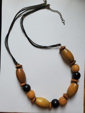Chunky brown and black wooden - chunky,