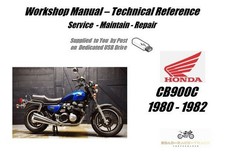Honda CB900C CB900 C Service