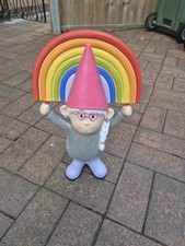 Cute Glitter Doll Garden Gnome Ornament