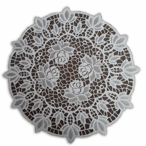 Fancy new round lace - table, mat