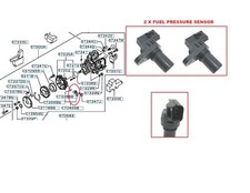 Fuel pump speed sensor - x,