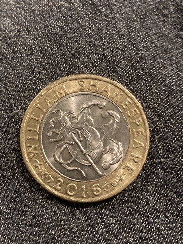 2016 william shakespeare - £2, 2