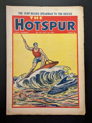Hotspur comic 712 july 1st - july,