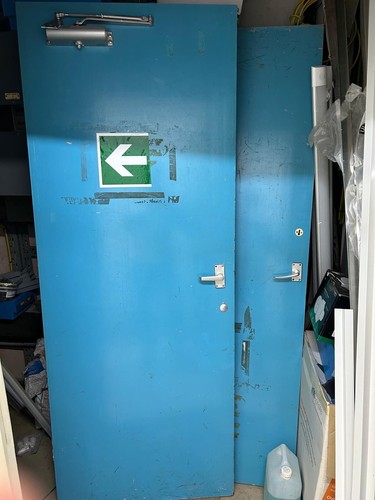 Fire exit door rated - door,