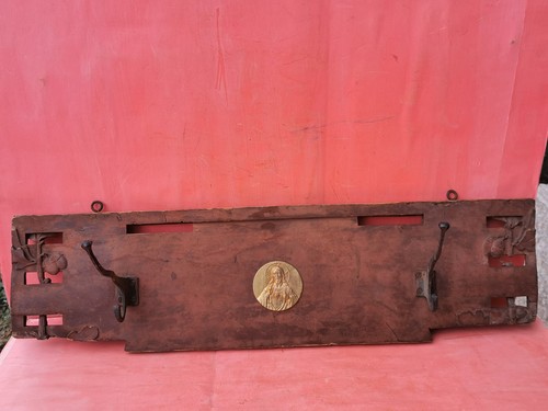 Vintage clothes woodhanger - clothes,