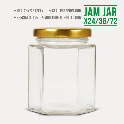 196ml hexagonal jam - 196ml,