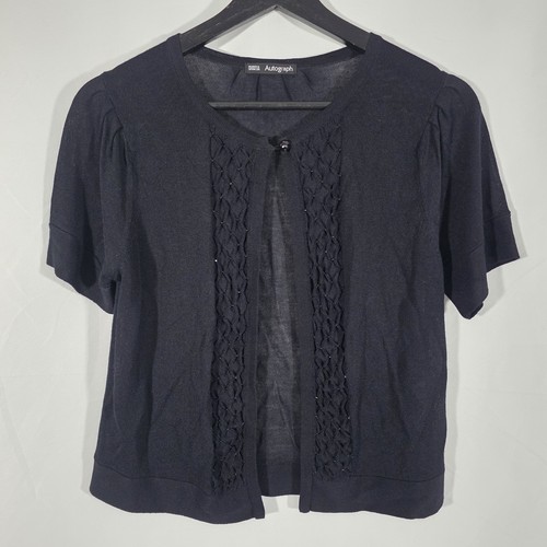 Autograph black short - m&s,