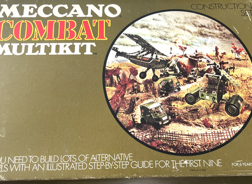 Meccano combat multikit boxed - meccano,