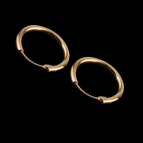 14g sleeper hoop earrings - sleeper,