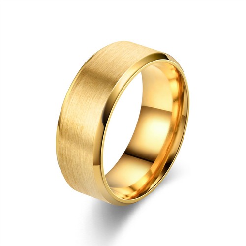 Mens 8mm stainless - 8mm, steel